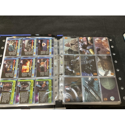 200 - 2 STAR WARS TRADING CARD FOLDERS