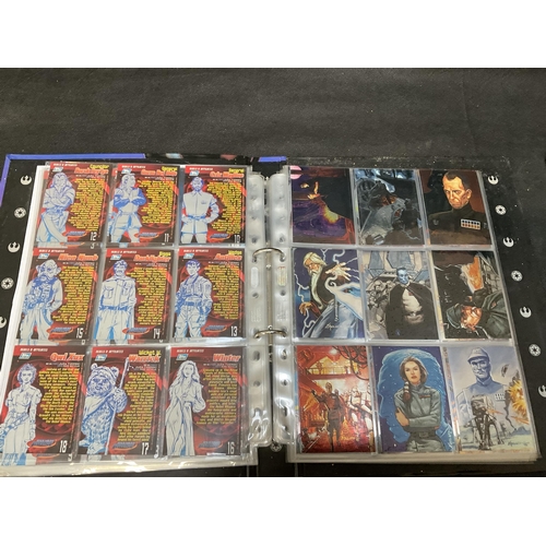 200 - 2 STAR WARS TRADING CARD FOLDERS