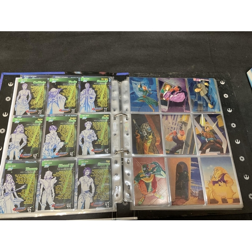 200 - 2 STAR WARS TRADING CARD FOLDERS