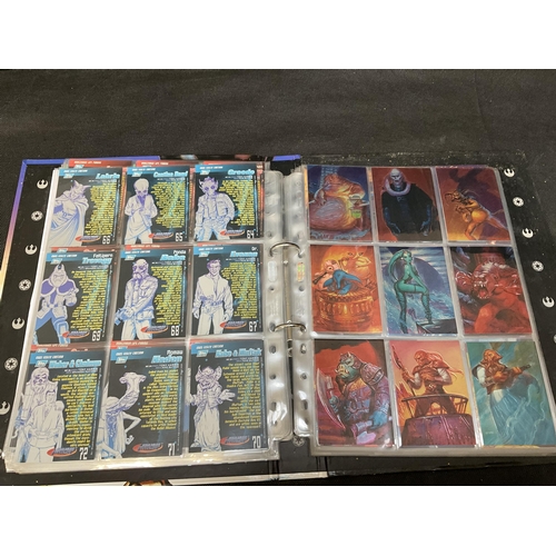 200 - 2 STAR WARS TRADING CARD FOLDERS