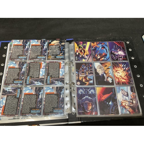 200 - 2 STAR WARS TRADING CARD FOLDERS