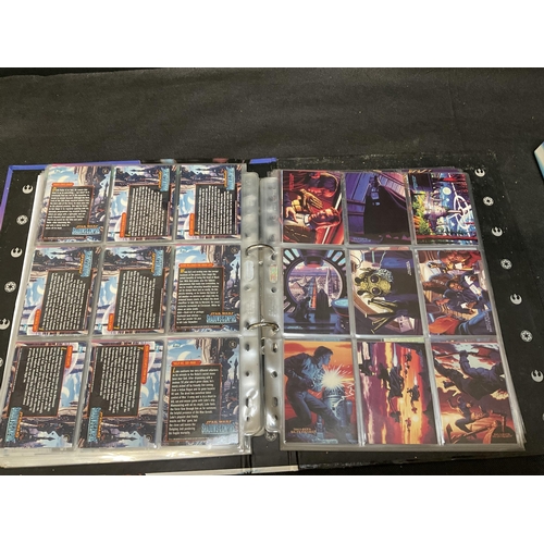 200 - 2 STAR WARS TRADING CARD FOLDERS