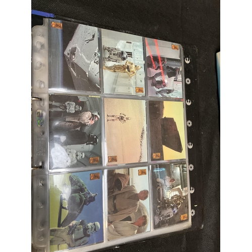 200 - 2 STAR WARS TRADING CARD FOLDERS