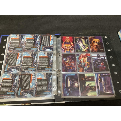 200 - 2 STAR WARS TRADING CARD FOLDERS