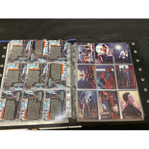 200 - 2 STAR WARS TRADING CARD FOLDERS