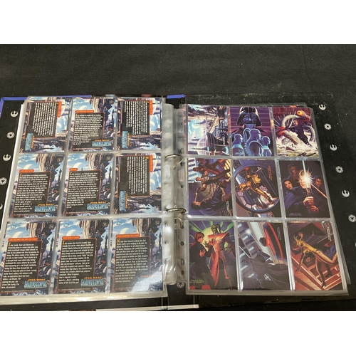 200 - 2 STAR WARS TRADING CARD FOLDERS