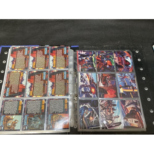 200 - 2 STAR WARS TRADING CARD FOLDERS