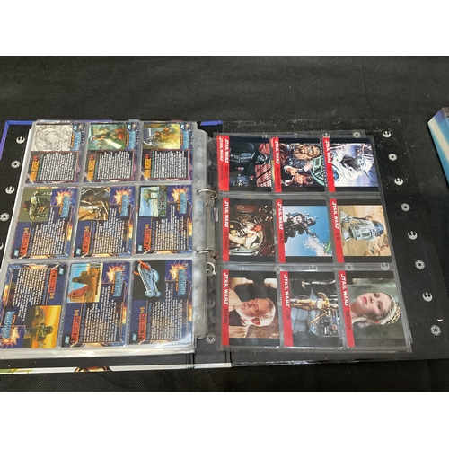 200 - 2 STAR WARS TRADING CARD FOLDERS