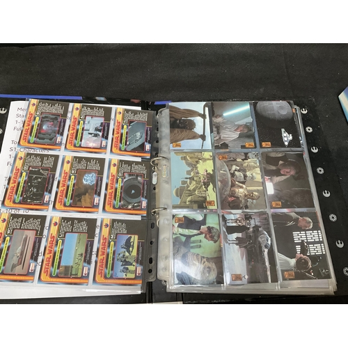 200 - 2 STAR WARS TRADING CARD FOLDERS