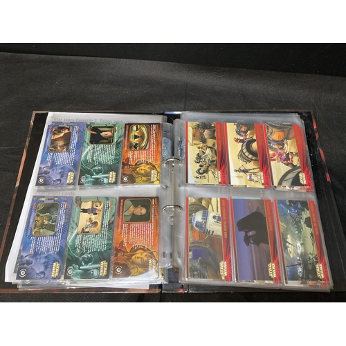 200 - 2 STAR WARS TRADING CARD FOLDERS