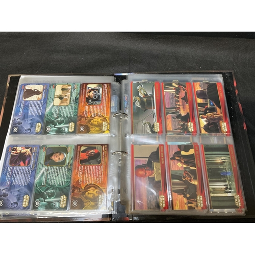 200 - 2 STAR WARS TRADING CARD FOLDERS