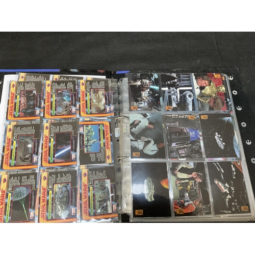 200 - 2 STAR WARS TRADING CARD FOLDERS