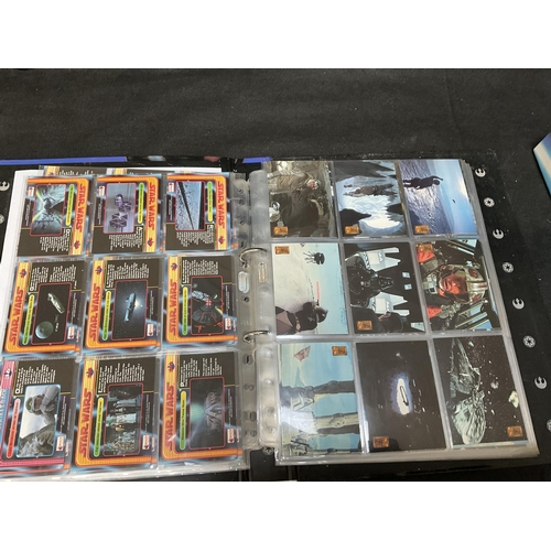 200 - 2 STAR WARS TRADING CARD FOLDERS