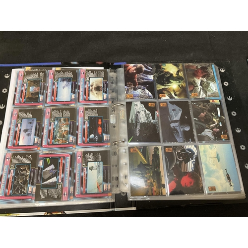 200 - 2 STAR WARS TRADING CARD FOLDERS