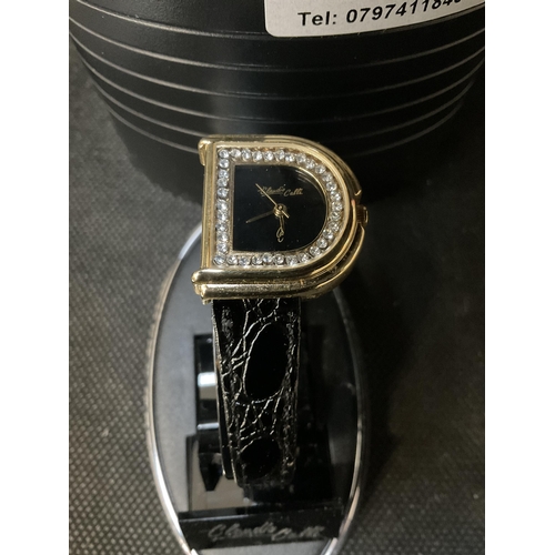 230 - CLAUDIO CALLI LADIES WATCH AND ZIPPO LIGHTER