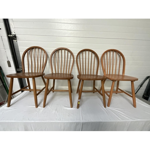 255 - 4 MODERN KITCHEN CHAIRS