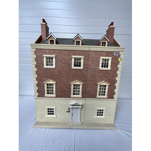 309 - LARGE DOLLS HOUSE - NO CONTENTS H43