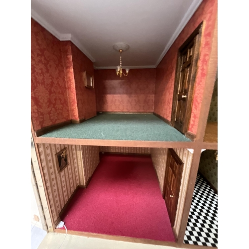 309 - LARGE DOLLS HOUSE - NO CONTENTS H43