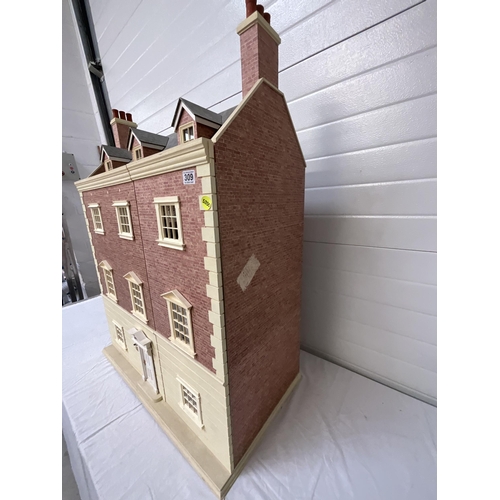 309 - LARGE DOLLS HOUSE - NO CONTENTS H43