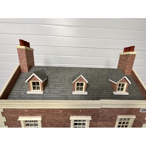 309 - LARGE DOLLS HOUSE - NO CONTENTS H43