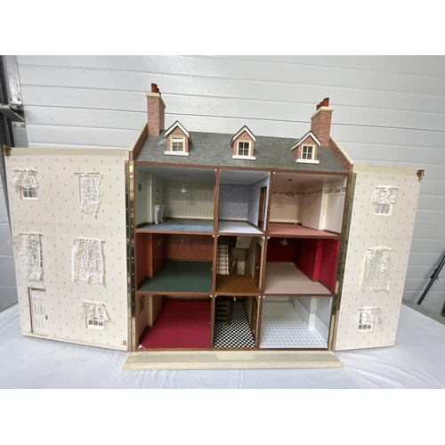 309 - LARGE DOLLS HOUSE - NO CONTENTS H43