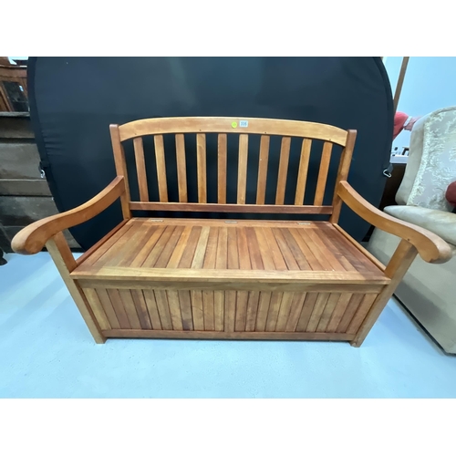 335 - MODERN GARDEN BENCH WITH STORAGE
Total Height 35