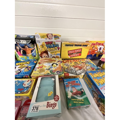 376 - BOX OF GAMES