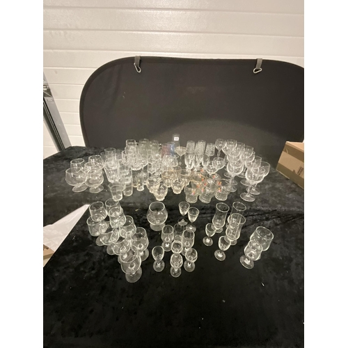 388 - 2 BOXES OF GLASSWARE