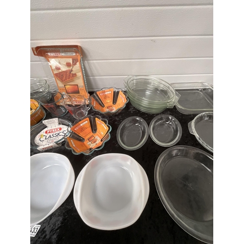 433 - 2 BOXES OF PYREX