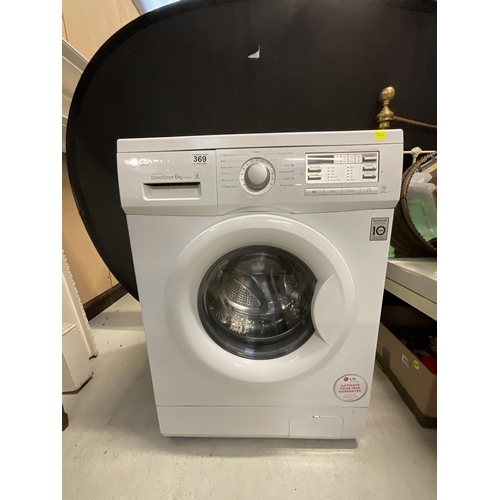 369 - LG 6KG AUTOMATIC WASHING MACHINE