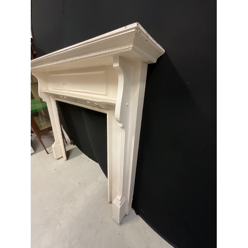 370 - PAINTED OAK FIRE SURROUND H52