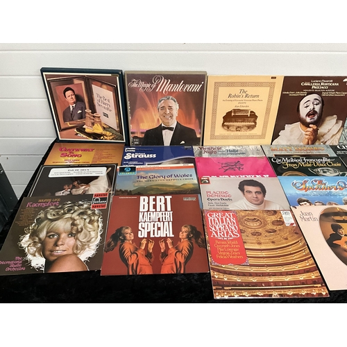 11 - LARGE QTY OF LP RECORDS TO INCLUDE ELLA FITZGERALD, THE SHADOWS, COMMODORES, DORIS DAY ETC