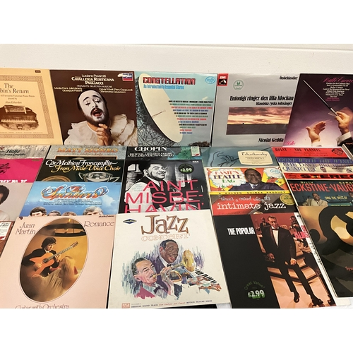 11 - LARGE QTY OF LP RECORDS TO INCLUDE ELLA FITZGERALD, THE SHADOWS, COMMODORES, DORIS DAY ETC