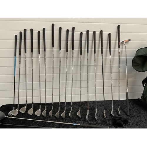 37 - SET OF GOLF CLUBS IN BAG