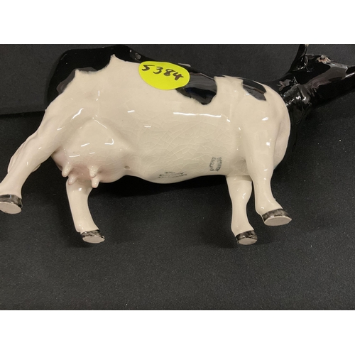 229 - QTY OF BESWICK ANIMALS TO INCLUDE FRESIAN COW H4.5