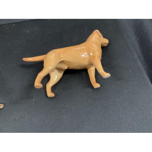 229 - QTY OF BESWICK ANIMALS TO INCLUDE FRESIAN COW H4.5