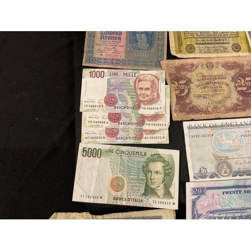 234 - QTY OF BRITISH & WORLD BANK NOTES