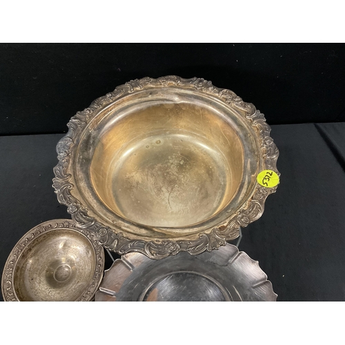 237 - SILVER PLATED BOWL H4