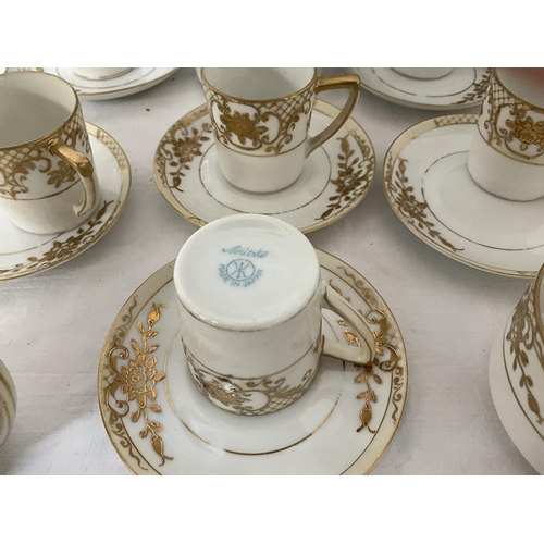 39 - BOX OF CHINA TO INCLUDE AYNSLEY SANDWICH SET, NORITAKI TEA SET AND PORTMERION COFFEE SET ETC