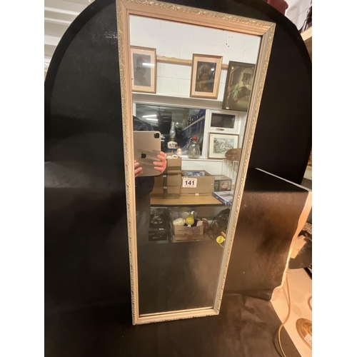 141 - FRAMED WALL MIRROR 35