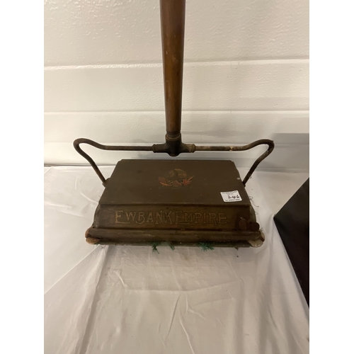 246 - VINTAGE CASED ELECTROLUX HOOVER AND EWBANK CARPET SWEEPER