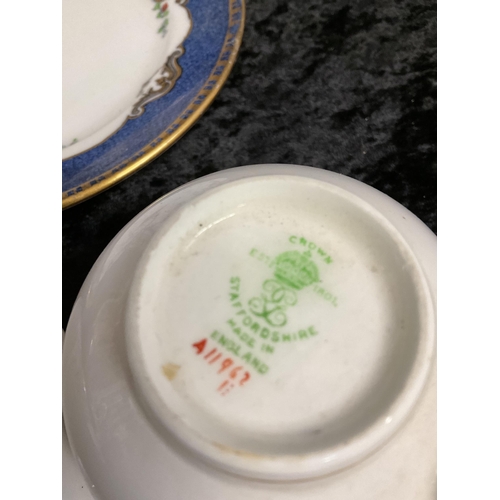 293 - BOX OF CHINA TO INC MINTON COALPORT ETC