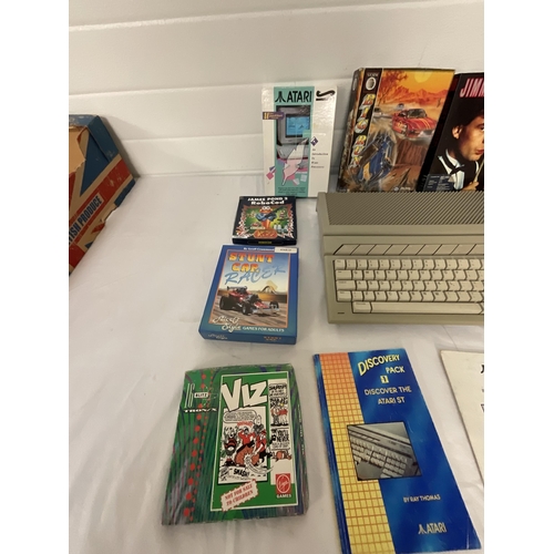 294 - VINTAGE ATARI AND GAMES