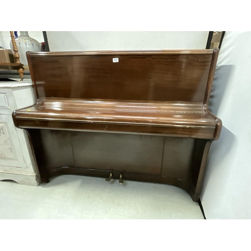 301 - MARSHALL AND ROSE MAHOGANY CASED UPRIGHT PIANO H45