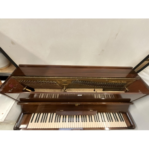 301 - MARSHALL AND ROSE MAHOGANY CASED UPRIGHT PIANO H45