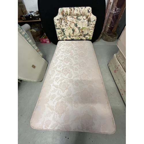 314 - SINGLE DIVAN BASE AND HEADBOARD