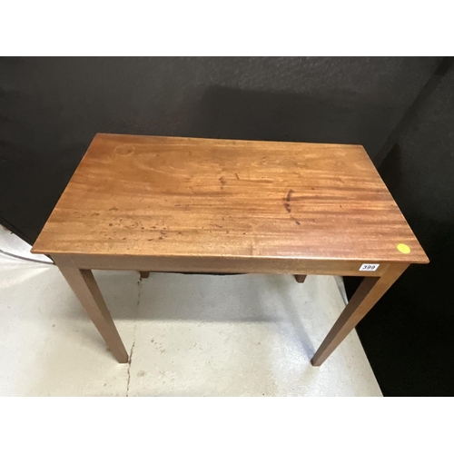 399 - EDWARDIAN MAHOGANY SIDE TABLE H29