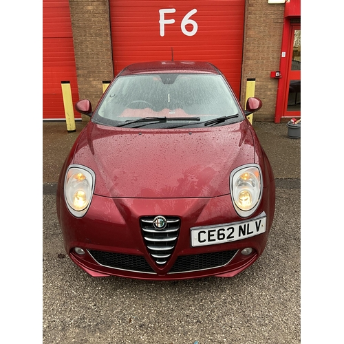 414 - 2012 ALFA ROMEO MITO SPRINT 1248CC 3 DOOR HATCHBACK DIESL CAR, MILEAGE 91939
M.O.T  18/11/24   REG C... 