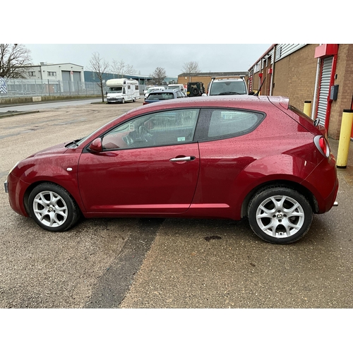 414 - 2012 ALFA ROMEO MITO SPRINT 1248CC 3 DOOR HATCHBACK DIESL CAR, MILEAGE 91939
M.O.T  18/11/24   REG C... 