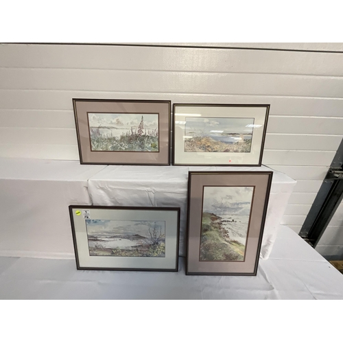 1 - 4 LIMITED EDITION SIGNED PRINTS BY NAN HEATH -LARGEST 14